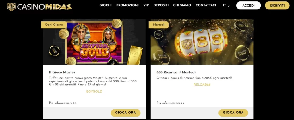 Bonus ricarica e promo periodiche (se presenti)